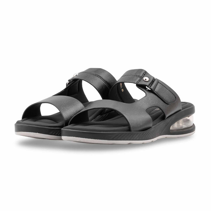 Black Formal Slipper For Ladies PU0827