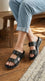 Black Formal Slipper For Ladies PU0827