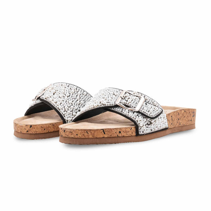 Black Formal Slipper For Ladies PU0830