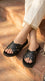 Black Formal Slipper For Ladies PU0836
