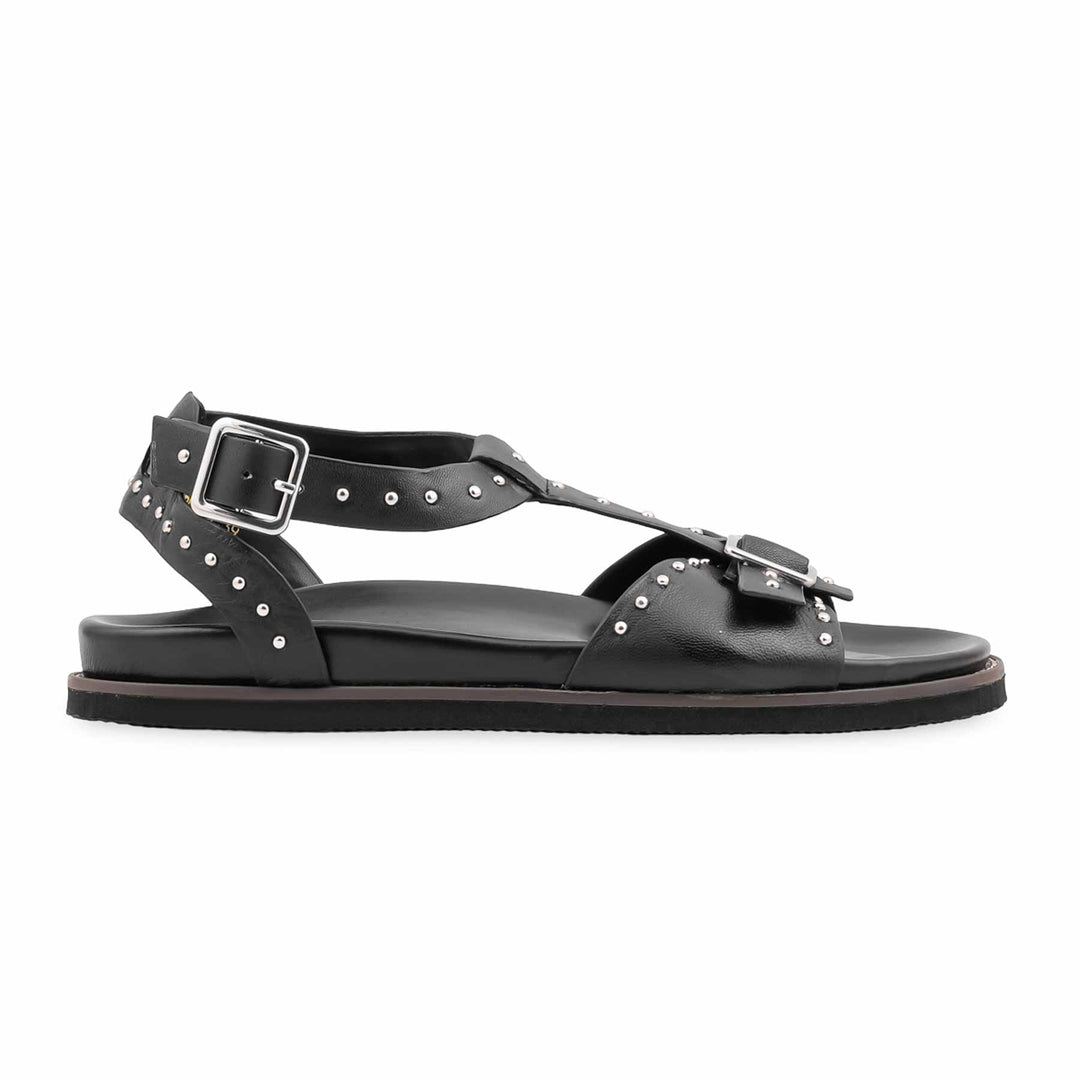 Black Formal Sandal For Women PU0837