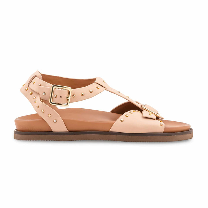 Beige Formal Sandal For Women PU0837