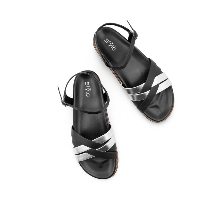 Black Formal Sandal For Ladies PU0838