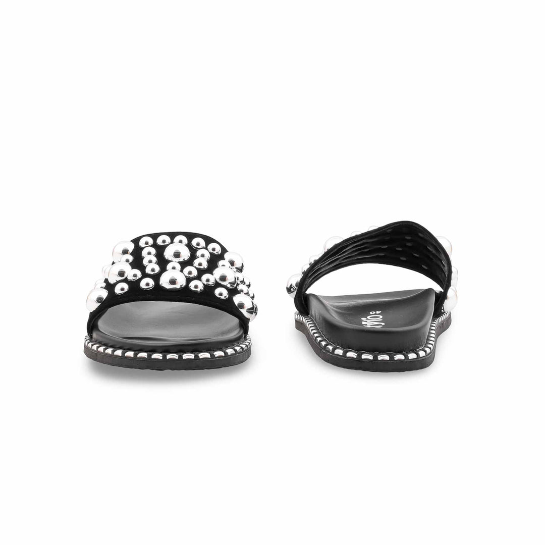 Black Formal Slipper For Women PU0839
