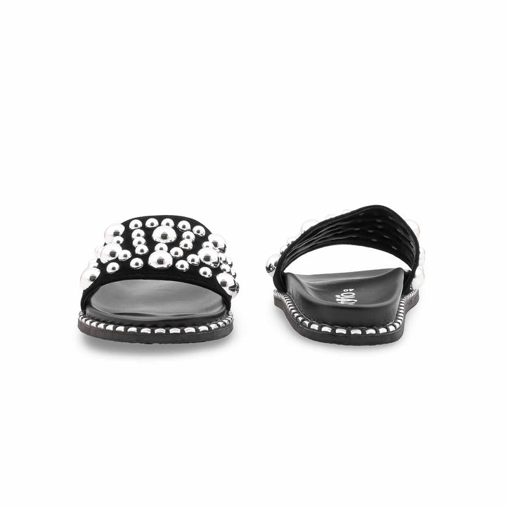 Black Formal Slipper For Women PU0839