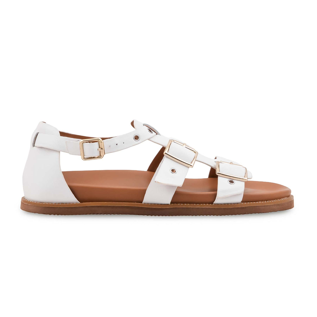 White Formal Sandal For Women PU0840
