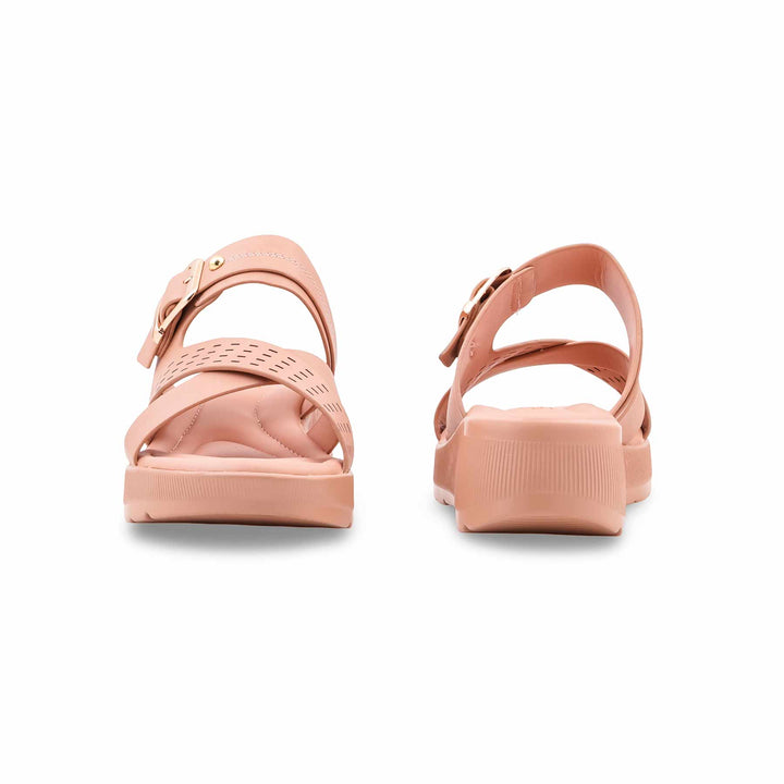 Peach Formal Slipper For Ladies PU0854