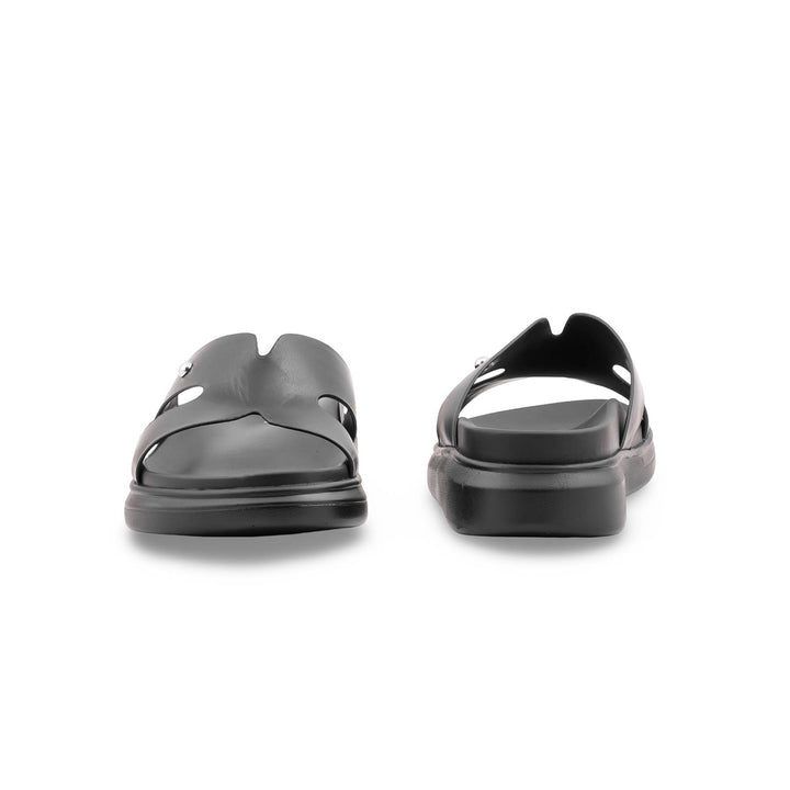 Black Formal Slipper For Women PU0858