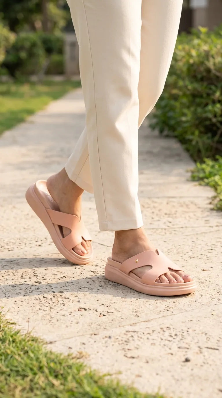 Pink Formal Slipper For Women Formal0858