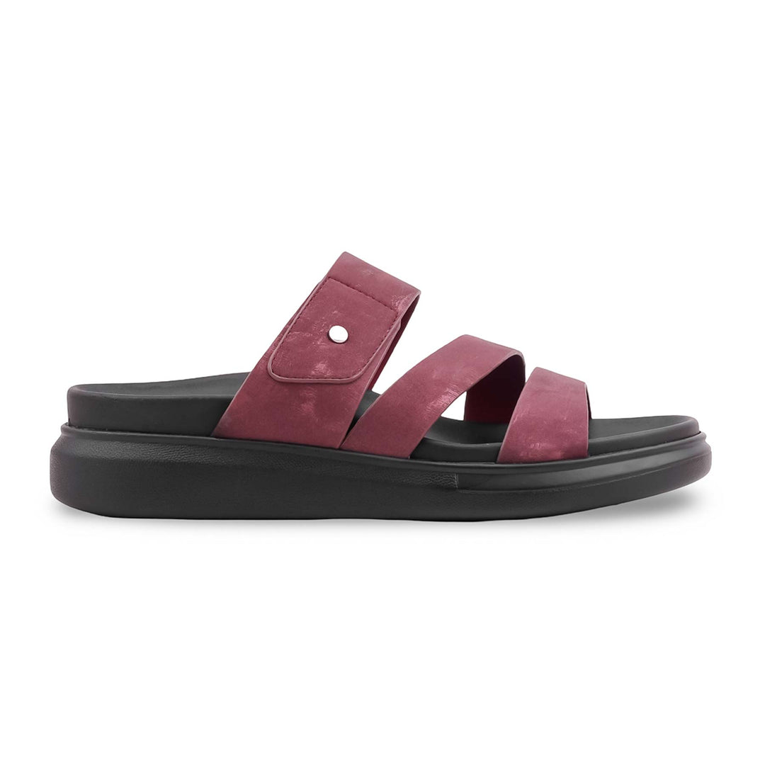 Maroon Formal Women Slipper PU0861