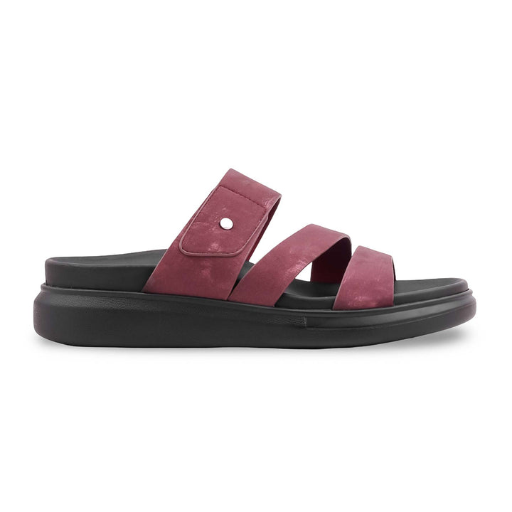 Maroon Formal Women Slipper PU0861