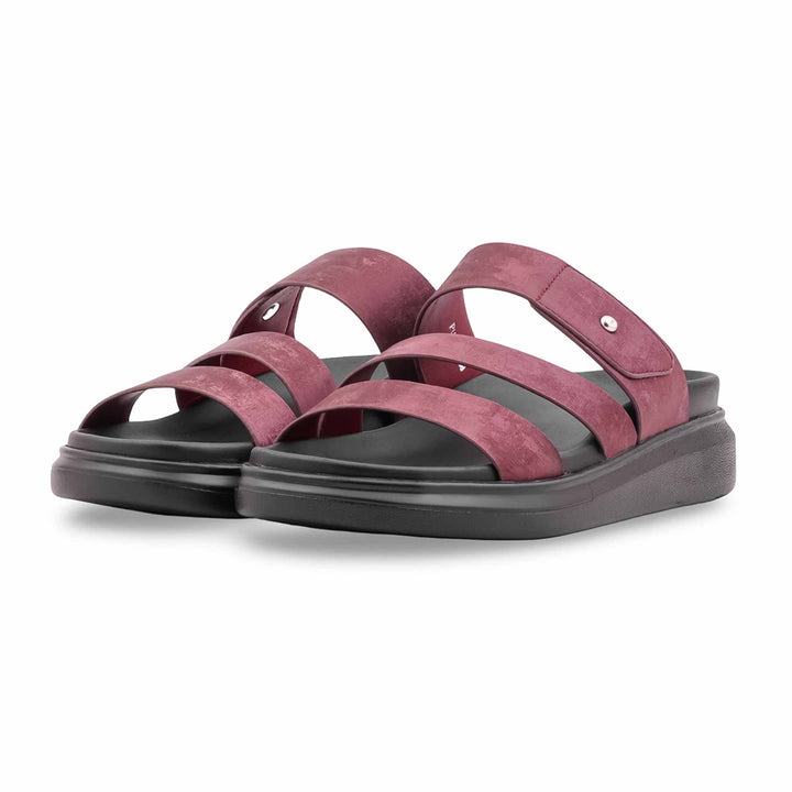 Maroon Formal Women Slipper PU0861