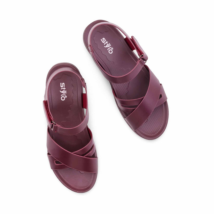 Maroon Formal Sandal For Ladies PU0866