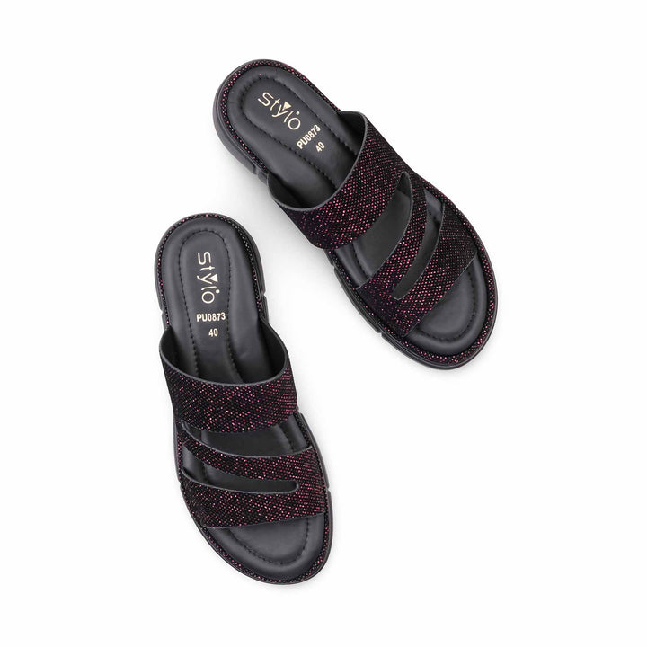 Maroon Formal Slipper For Ladies PU0873