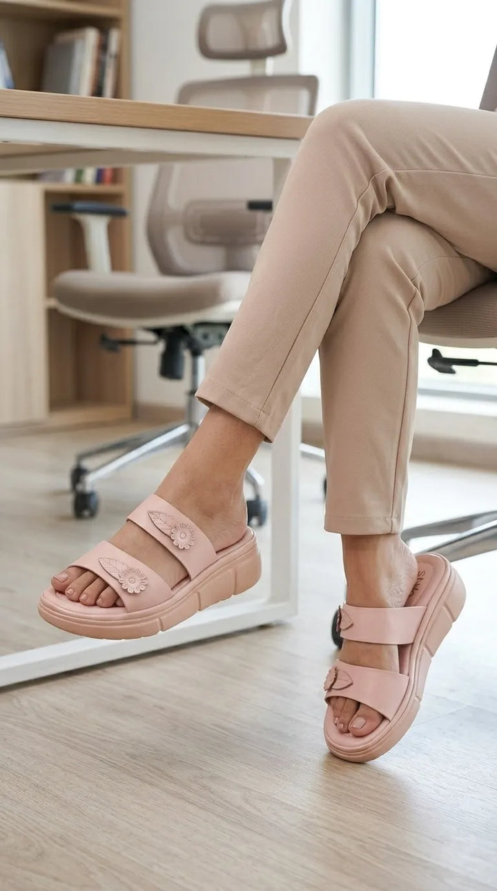 Pink Formal Slipper For Women Formal0875
