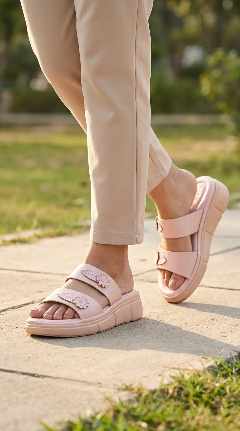 Pink Formal Slipper For Women Formal0875