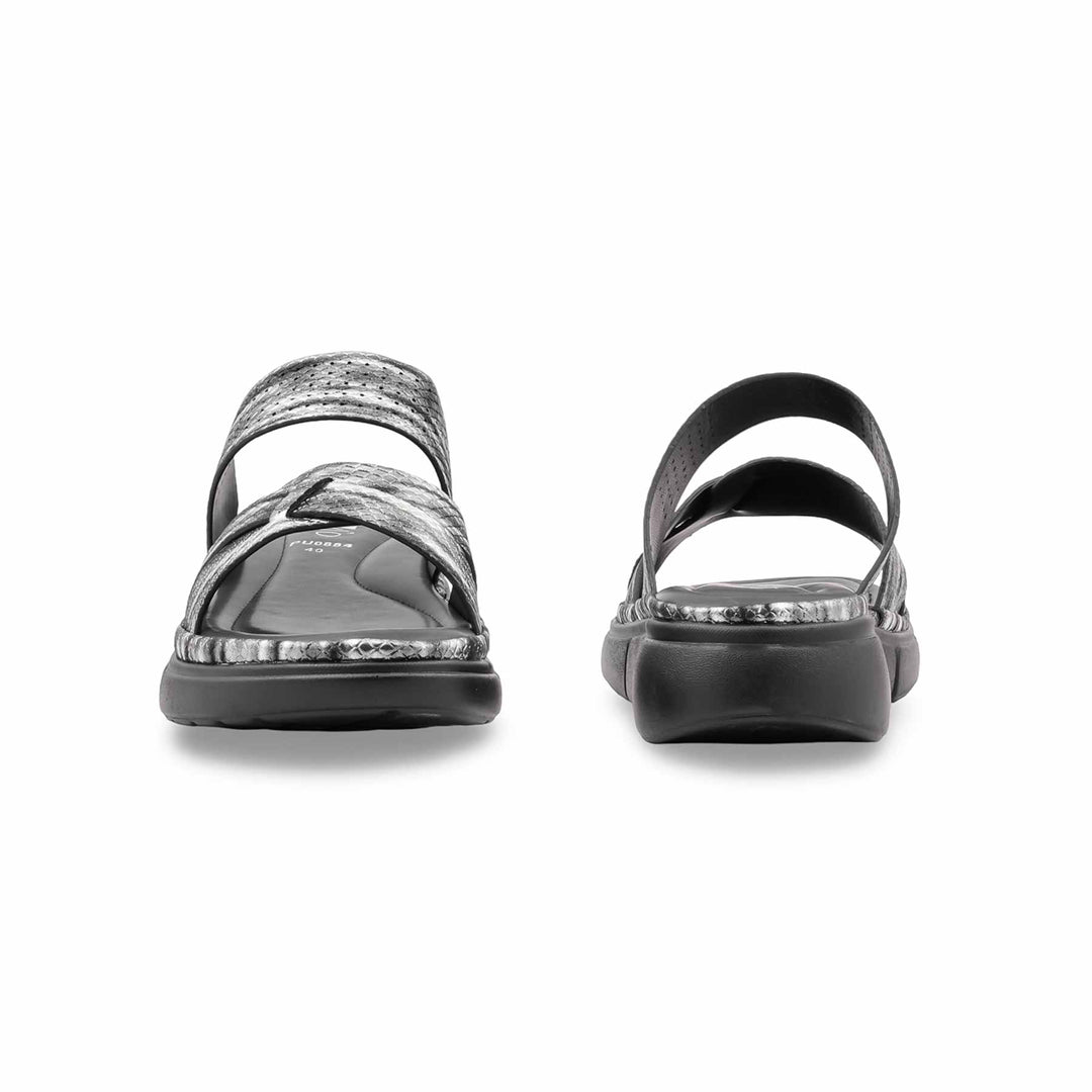 Black Formal Slipper For Ladies PU0884