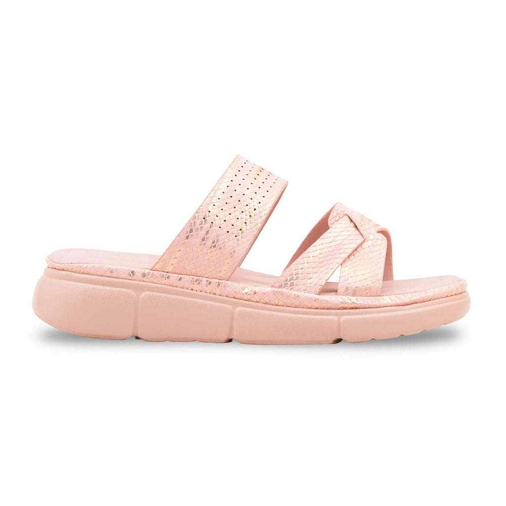 Pink Formal Slipper For Ladies PU0884