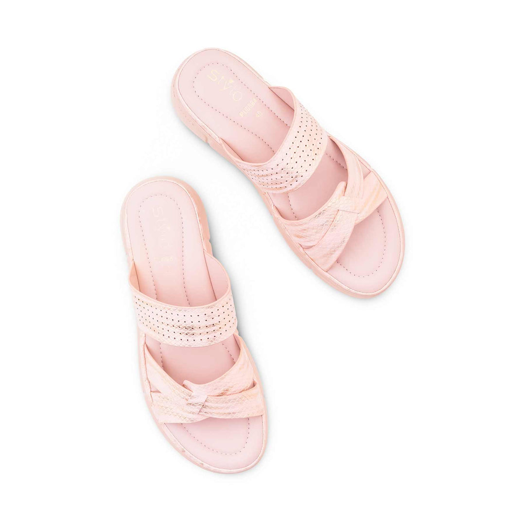 Pink Formal Slipper For Ladies PU0884