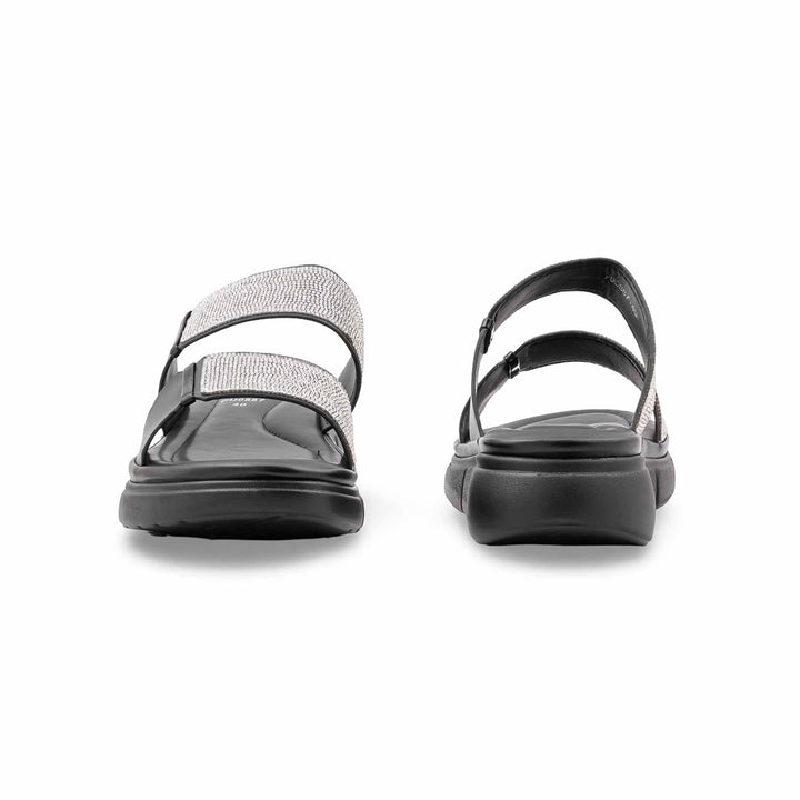 Black Formal Slipper For Ladies PU0887