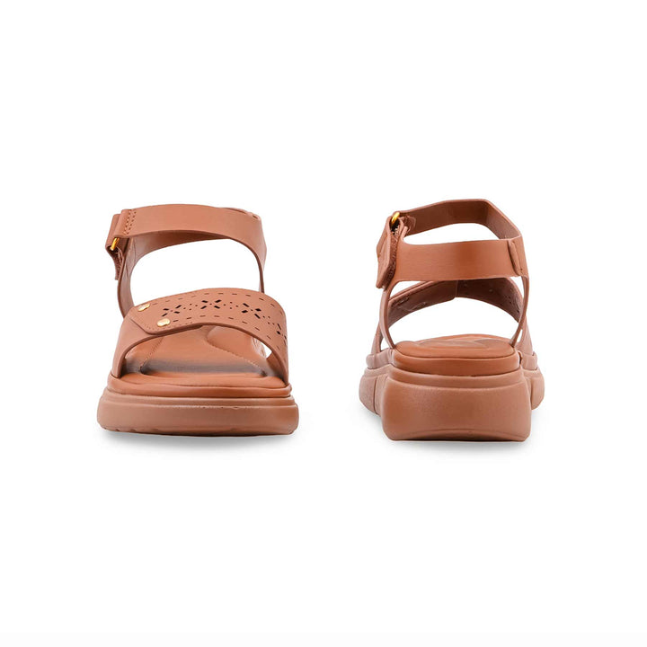 Brown Formal Sandal For Ladies PU0891