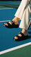 Black Formal Slipper For Women PU0893