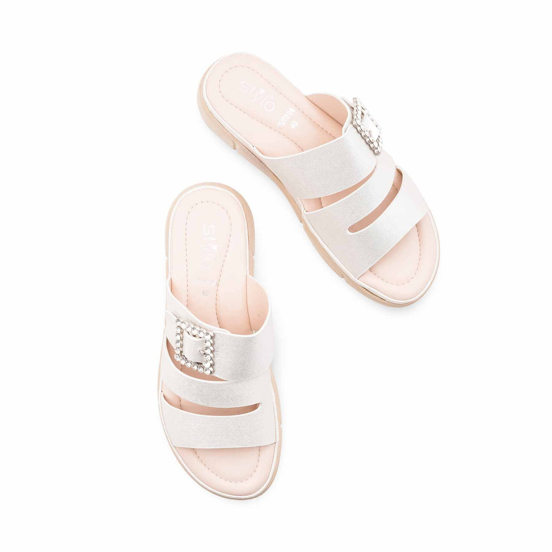 Golden Formal Slipper For Women Formal0894