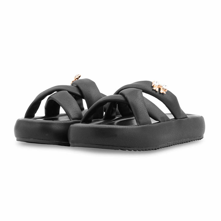 Black Formal Women Slipper PU0900