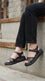 Black Formal Sandal For Women PU0904