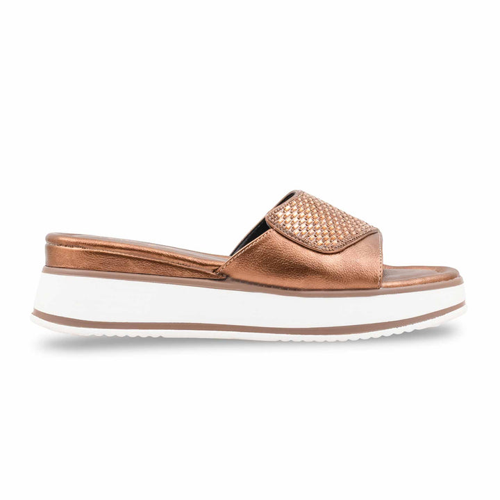 Golden Formal Slipper For Women Formal0913