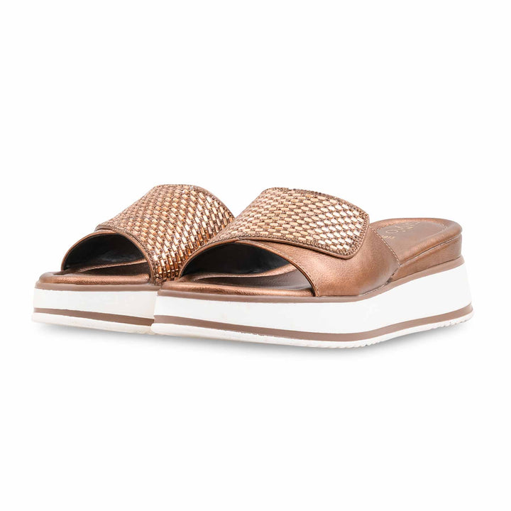 Golden Formal Slipper For Women Formal0913