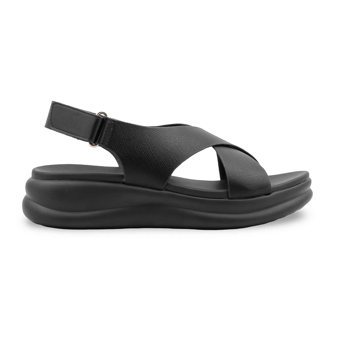Black Formal Sandal For Women PU0917