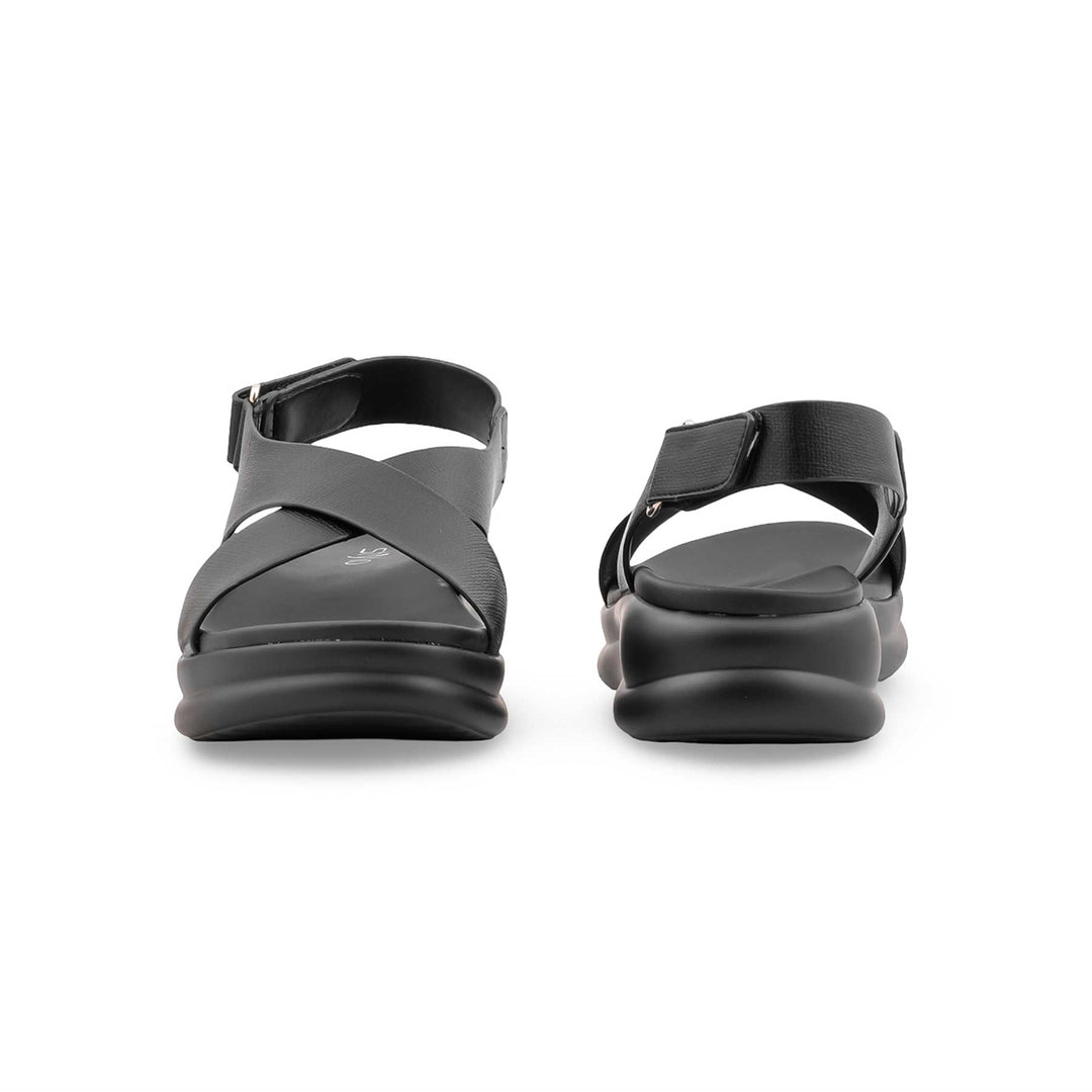 Black Formal Sandal For Women PU0917