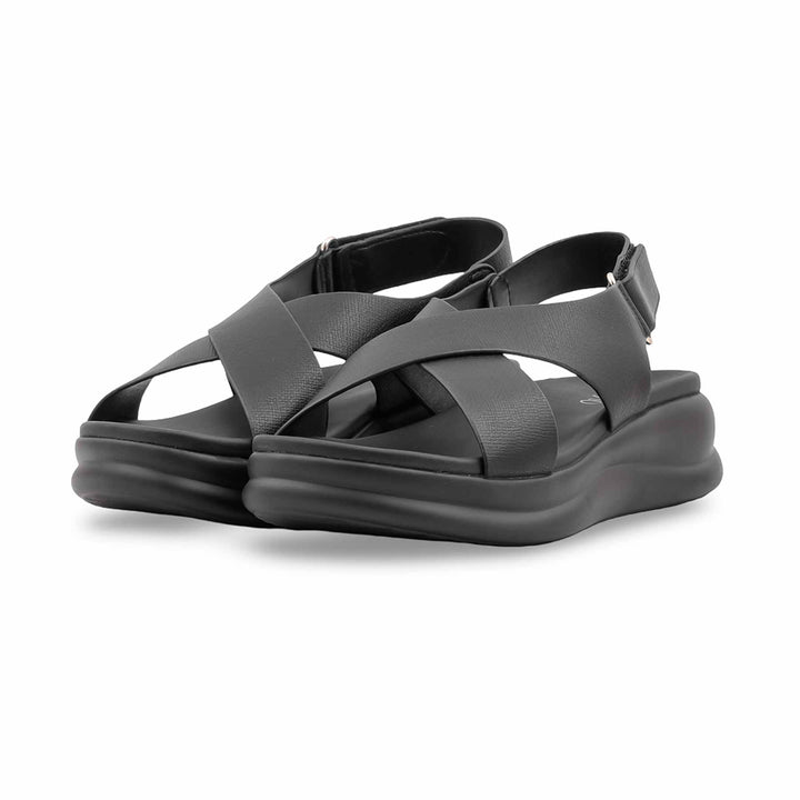 Black Formal Sandal For Women PU0917