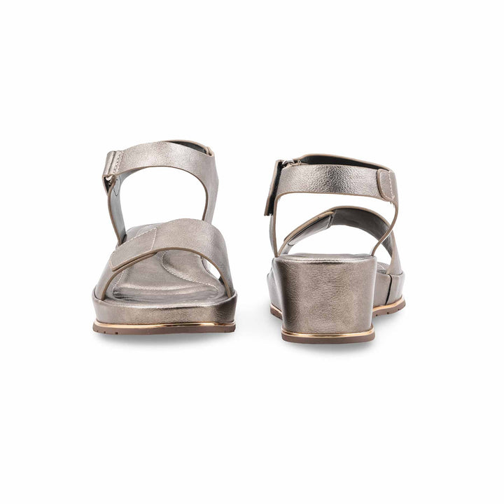 Grey Formal Sandal For Women PU0920
