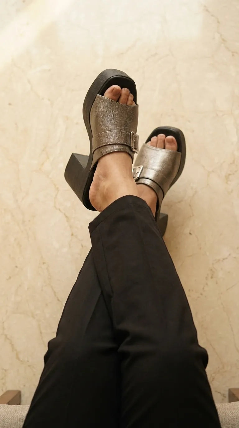 Copper Formal Slipper For Women PU0926