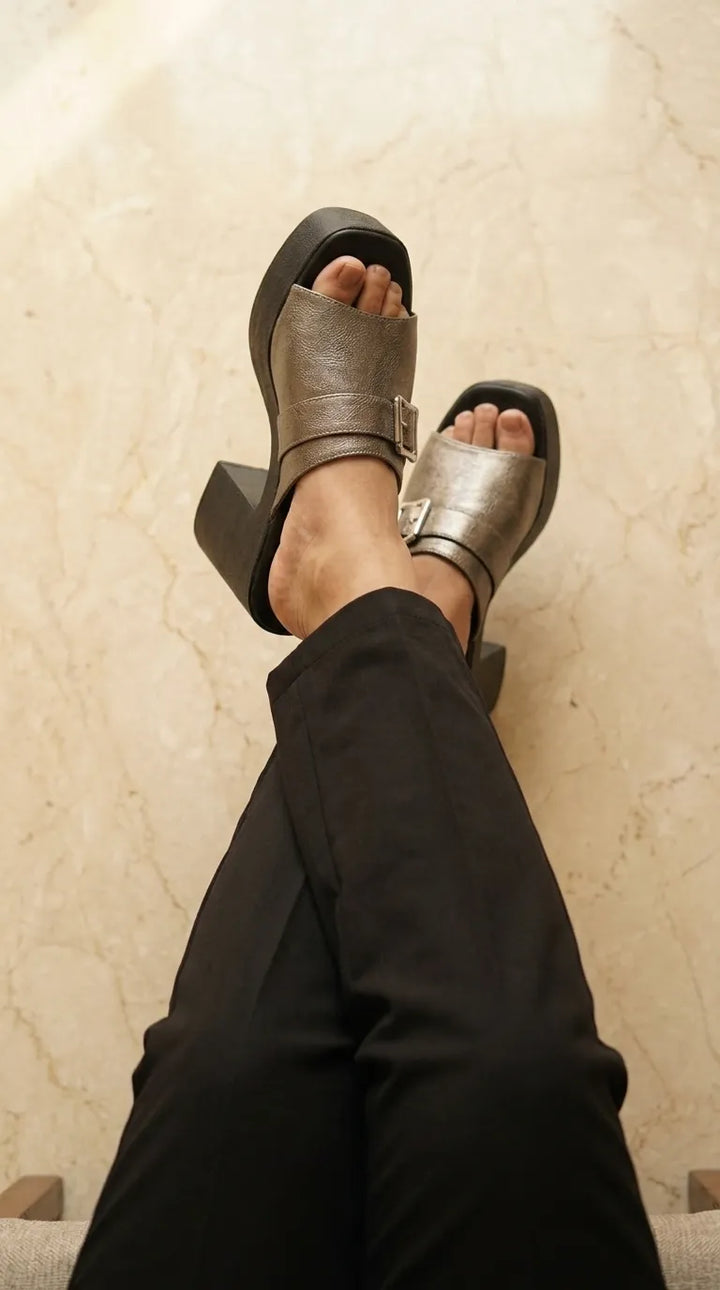 Copper Formal Slipper For Women PU0926
