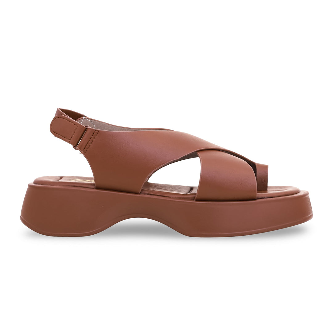 Brown Formal Sandal PU4012