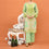 2PC- Printed Khaddar Co-ord Set PW4176