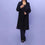 Black Corduroy Coat PW4326