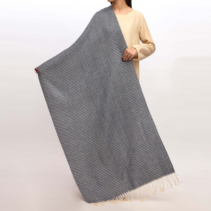 Blue Winter Stole PW4762