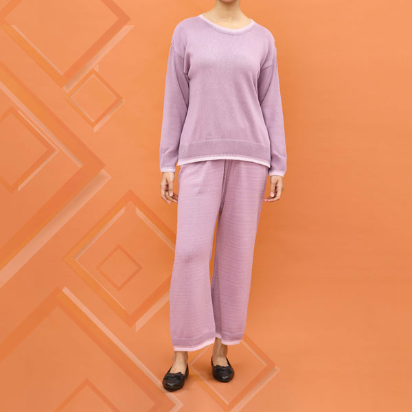 Lilac Cotton Co-ord Set PW4846