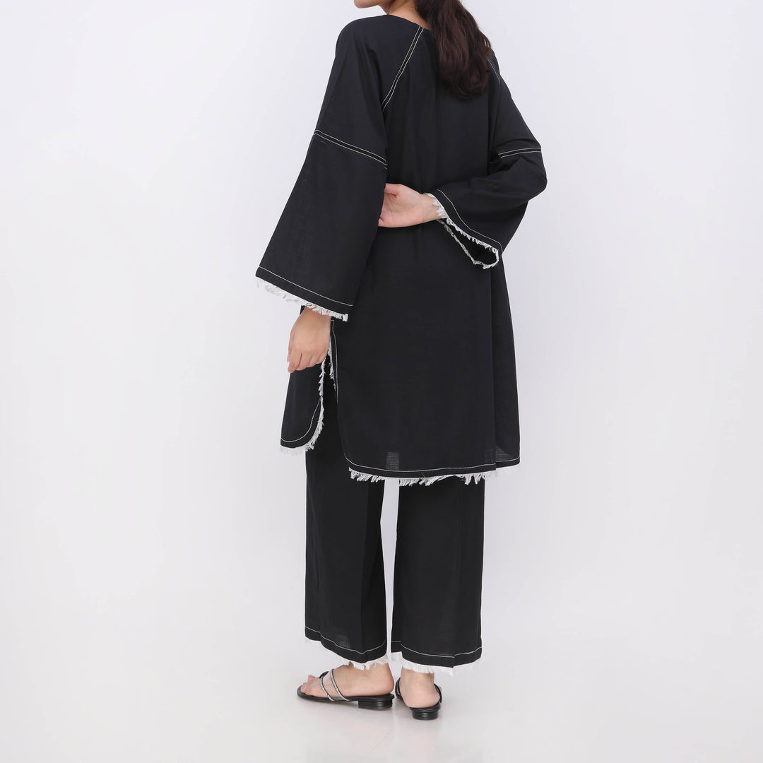 2PC- Slub Khaddar Co-Ord Set PW5002