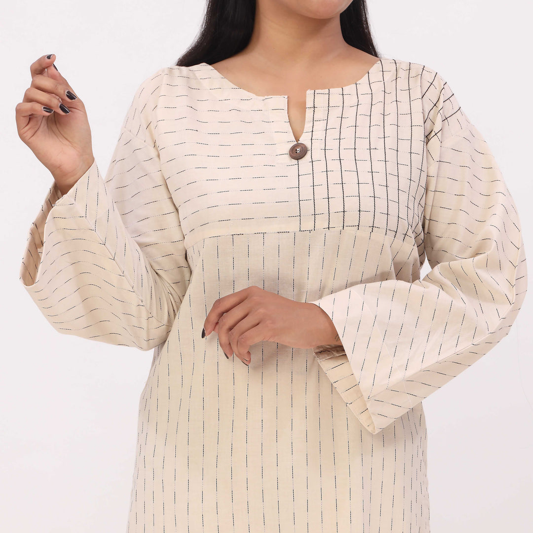 1PC- Yarn Dyed Jaquard Shirt PW5004