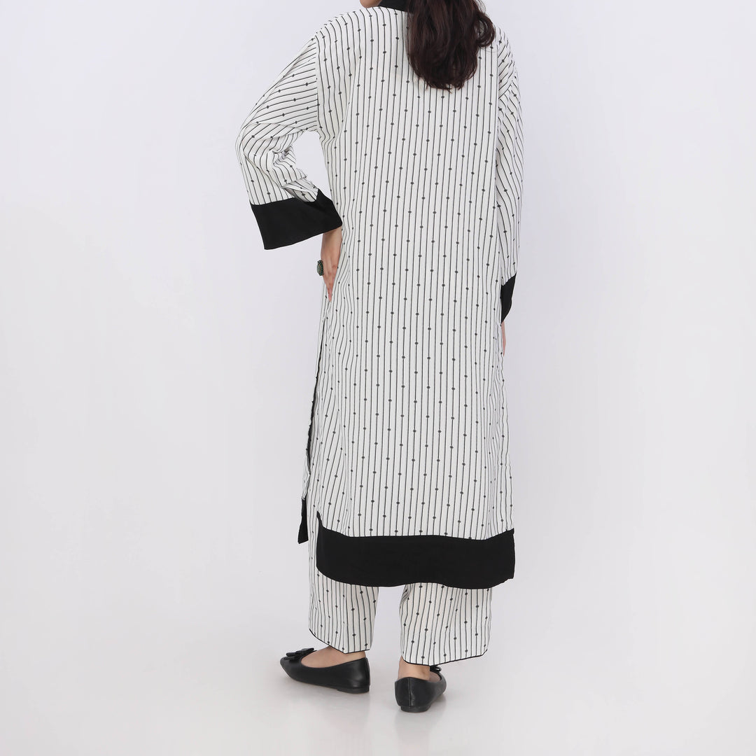 2PC- Printed Grip Silk Co-Ord Set PW5007