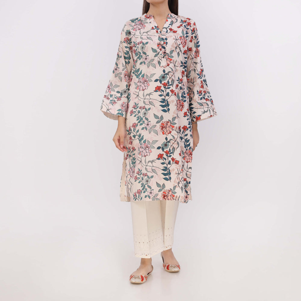 1PC Printed Cambric Shirt