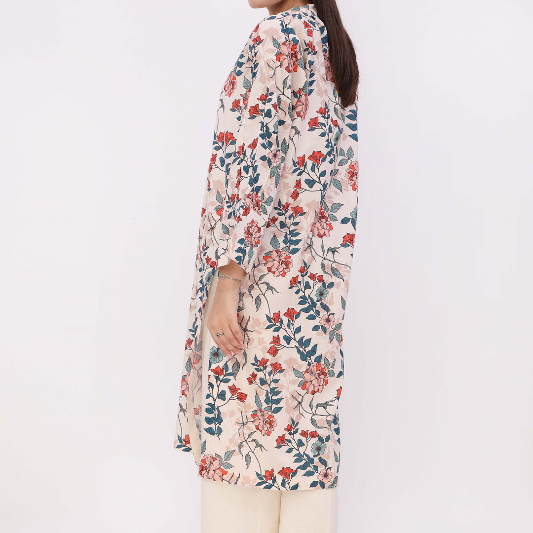 1PC Printed Cambric Shirt