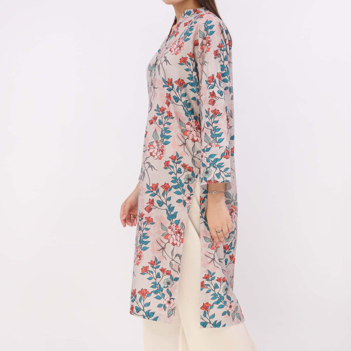 1PC Printed Cambric Shirt