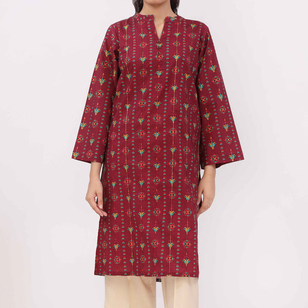 Digital Printed Cotton Cambric Shirt PW5025