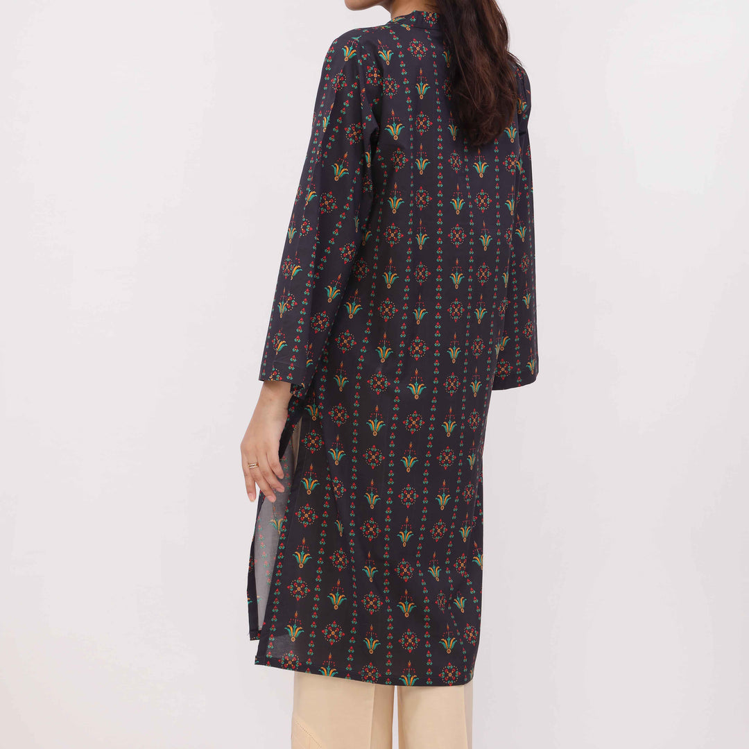 Digital Printed Cotton Cambric Shirt PW5026